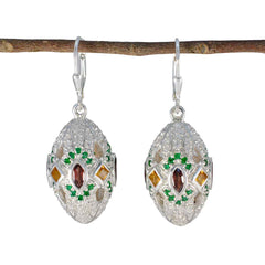 Yuna multicolor Statement multiple Dangle Earring Multi multicolor Dangle