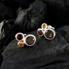 Isabella multicolor Delicate multiple Stud Earring