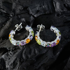 Joaquina multicolor Slim multiple Stud Earring