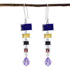 Laura multicolor Versatile multiple Dangle Earring Multi multicolor Dangle