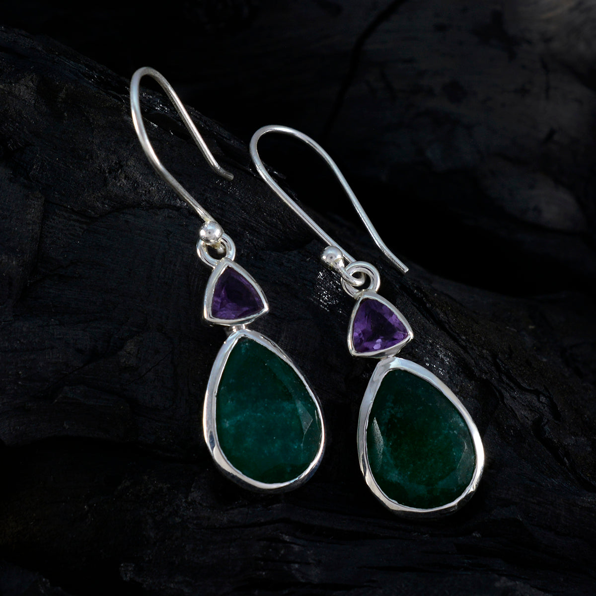 Ángeles multicolor Slim Toi et Moi Dangle Earring