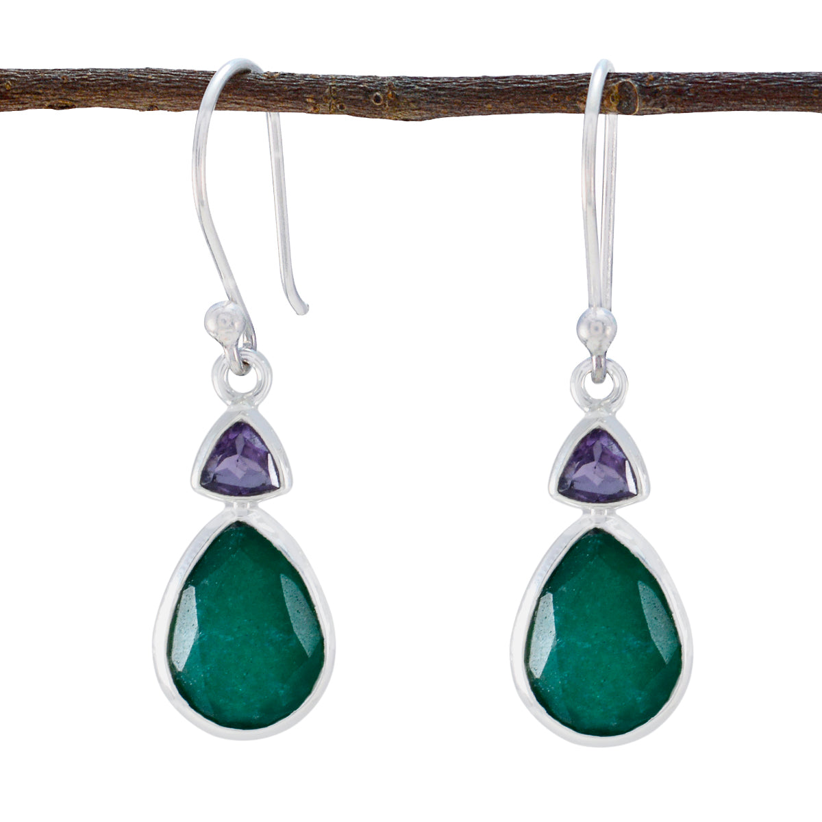 Ángeles multicolor Slim Toi et Moi Dangle Earring Multi multicolor Dangle