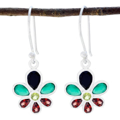 Luna multicolor Whisper thin multiple Dangle Earring Multi multicolor Dangle