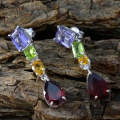Marie multicolor Whisper thin multiple Dangle Earring