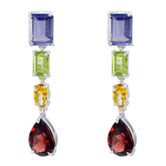 Marie multicolor Whisper thin multiple Dangle Earring Multi multicolor Dangle