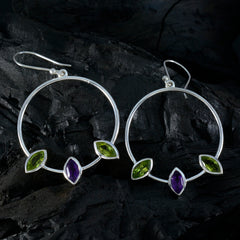 Luna multicolor Minimal Trilogy Dangle Earring