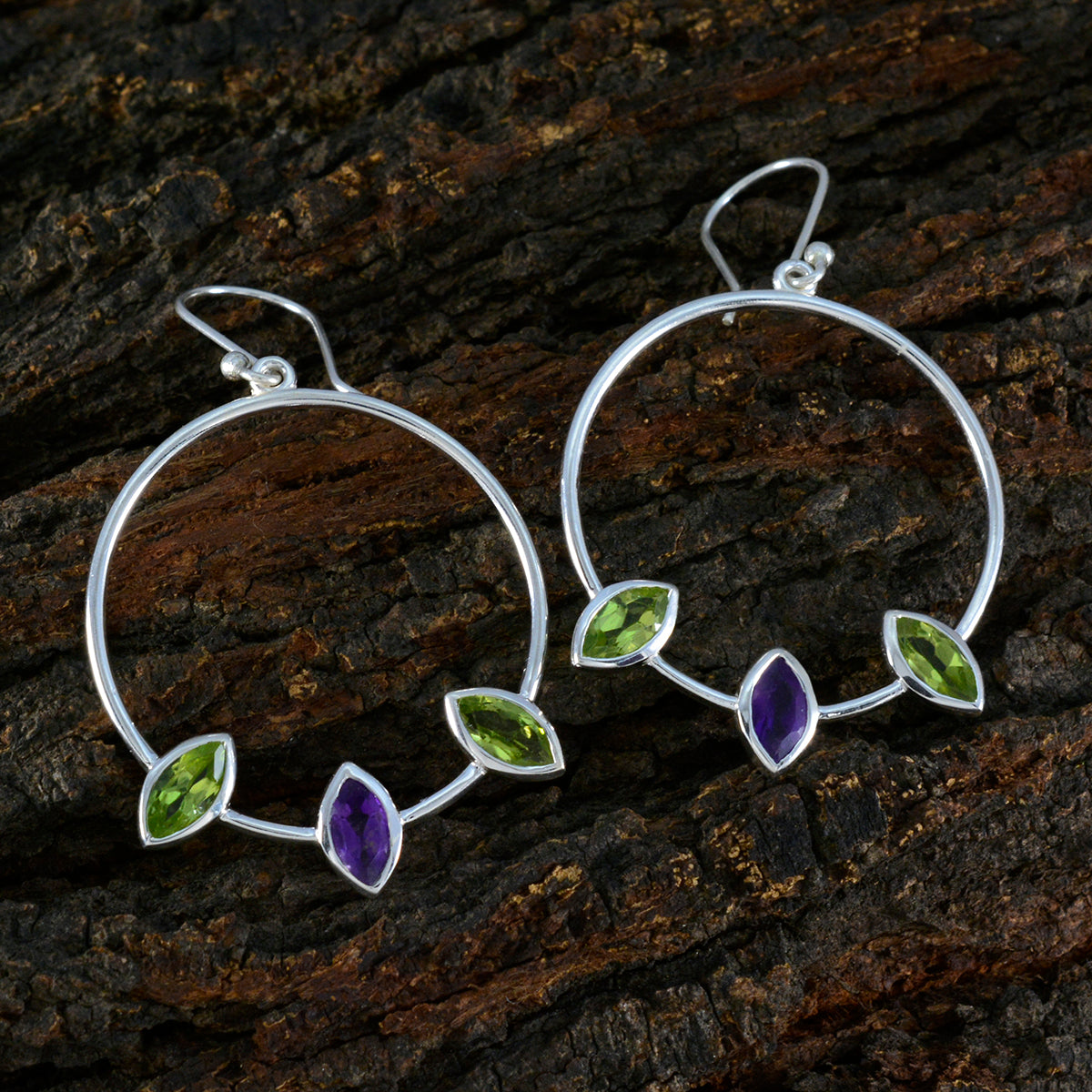 Luna multicolor Minimal Trilogy Dangle Earring