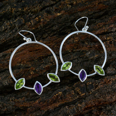 Luna multicolor Minimal Trilogy Dangle Earring