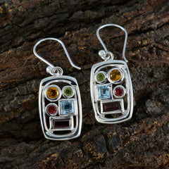 Constanza multicolor Mid weight Penta Dangle Earring