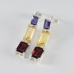 Mia multicolor Minimal multiple Stud Earring