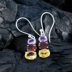 Stella multicolor Dainty multiple Dangle Earring
