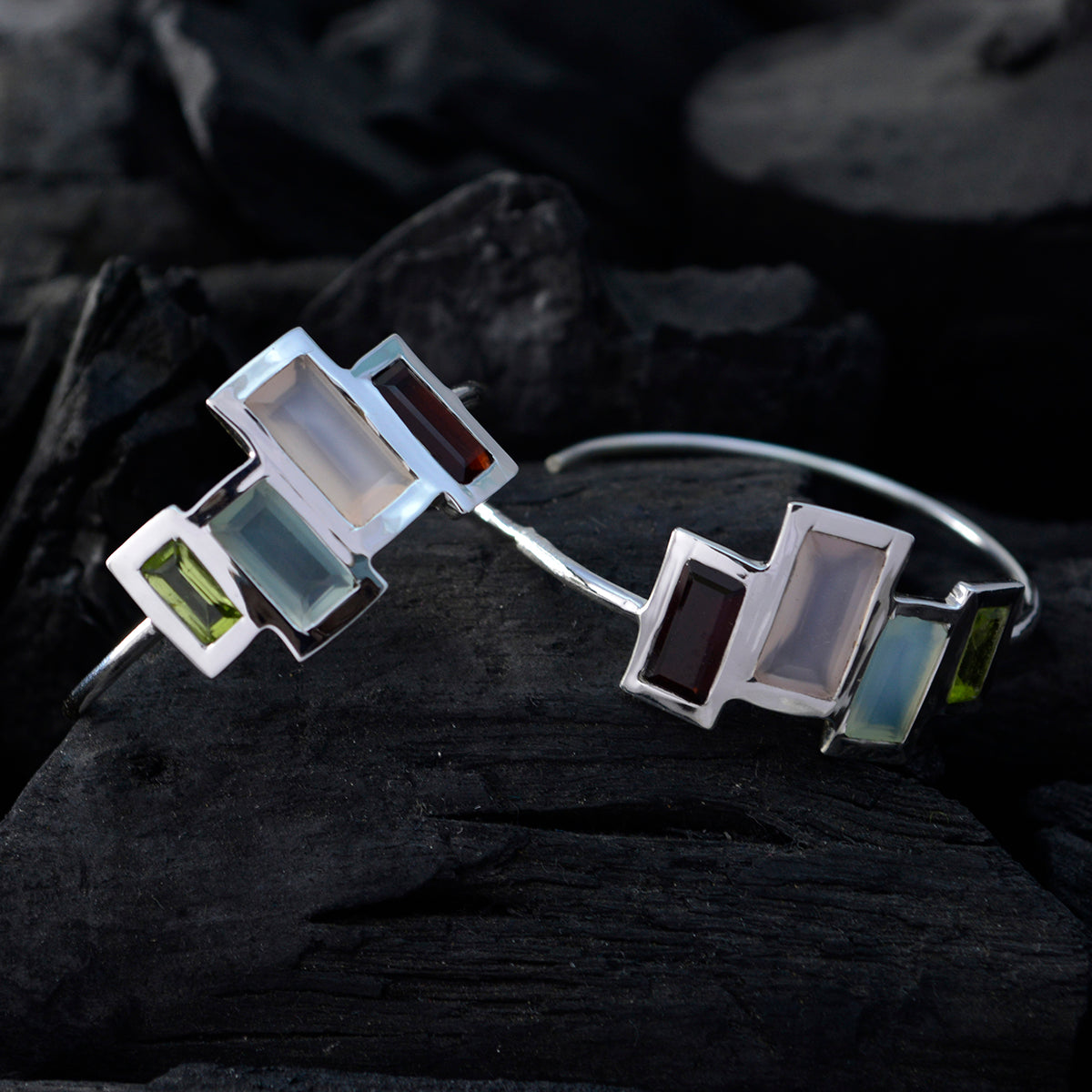 Amanda multicolor Mid weight multiple Stud Earring
