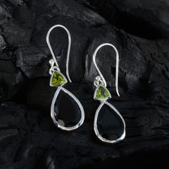 Constanza multicolor Slim Toi et Moi Dangle Earring