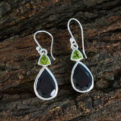 Constanza multicolor Slim Toi et Moi Dangle Earring