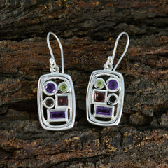 Ivana multicolor Mid weight Penta Dangle Earring