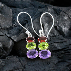 Riley multicolor Dainty multiple Dangle Earring