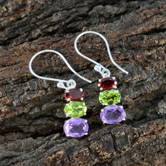 Riley multicolor Dainty multiple Dangle Earring