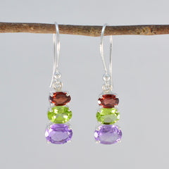 Riley multicolor Dainty multiple Dangle Earring