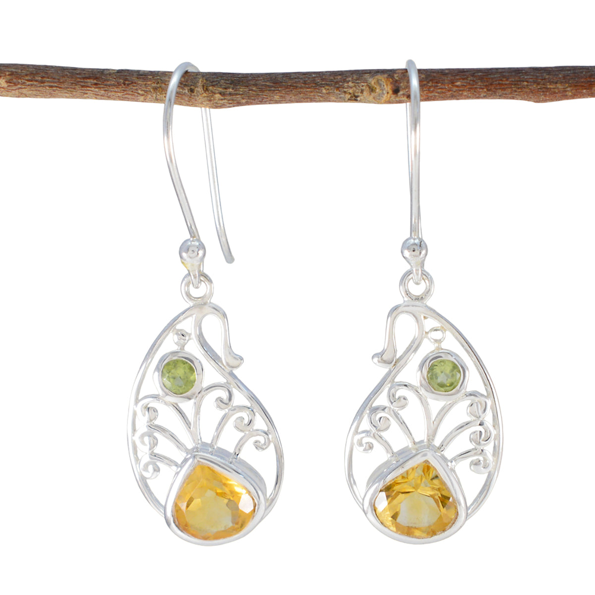 Ellie multicolor Tiny multiple Dangle Earring Multi multicolor Dangle