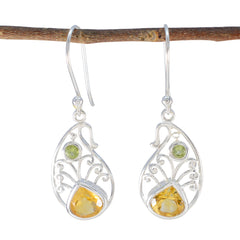 Ellie multicolor Tiny multiple Dangle Earring Multi multicolor Dangle