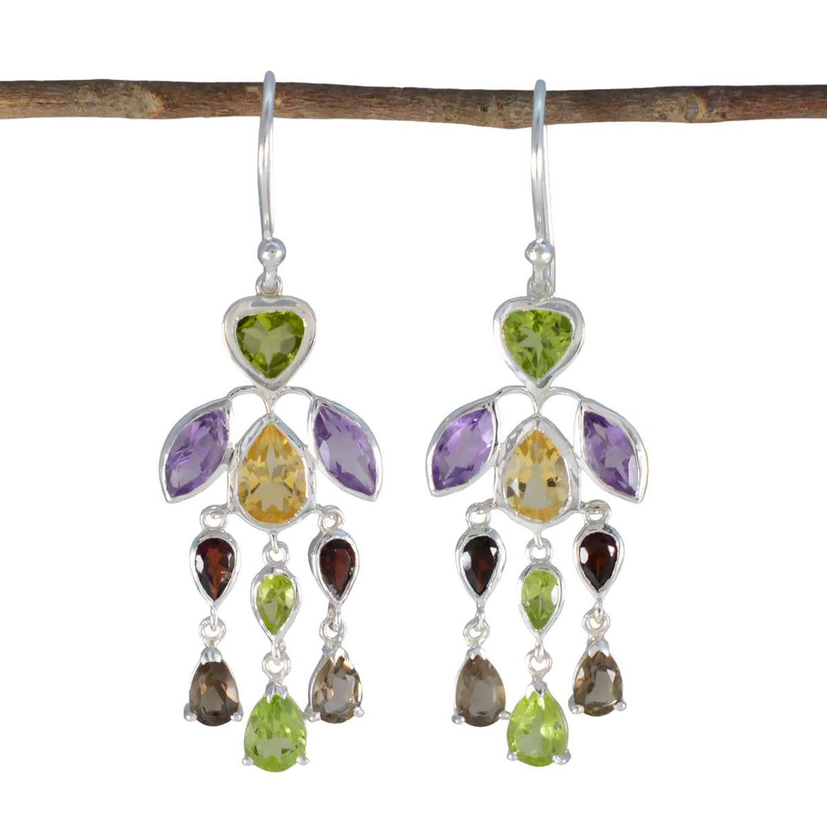 Agustina multicolor Versatile multiple Dangle Earring Multi multicolor Dangle