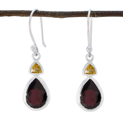 Daniela multicolor Slim Toi et Moi Dangle Earring Multi multicolor Dangle