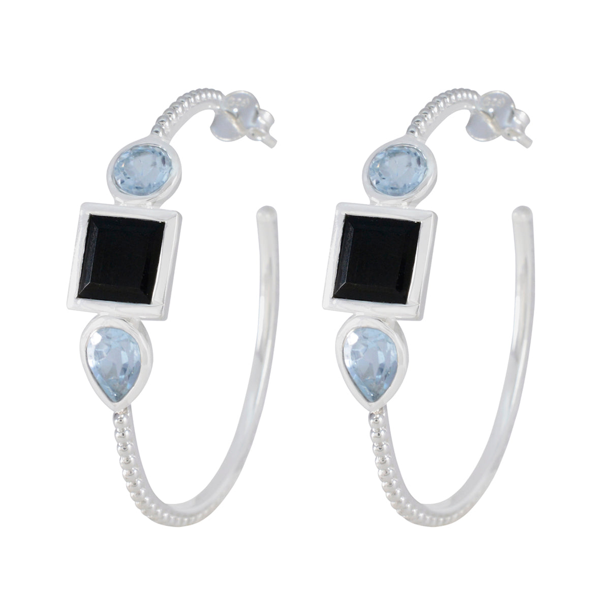 Ayaka multicolor Mid weight Trilogy Stud Earring Multi multicolor Stud