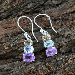 Sarah multicolor Dainty multiple Dangle Earring