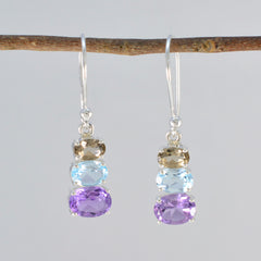 Sarah multicolor Dainty multiple Dangle Earring