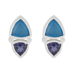 Alice multicolor Slim Toi et Moi Stud Earring Multi multicolor Stud