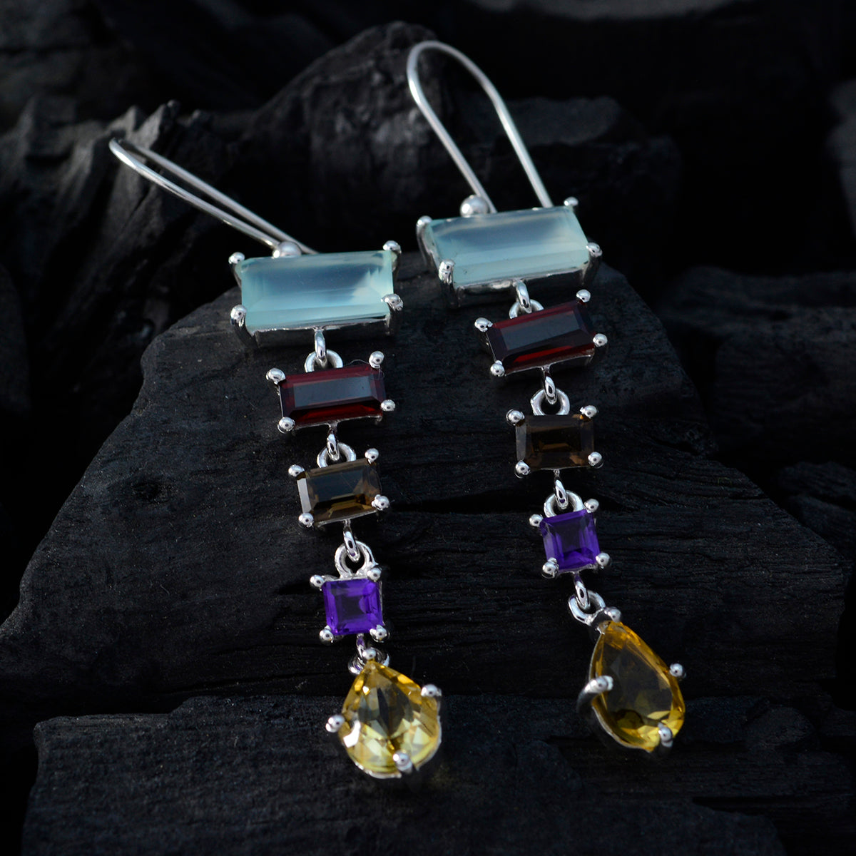 Amelia multicolor Versatile multiple Dangle Earring