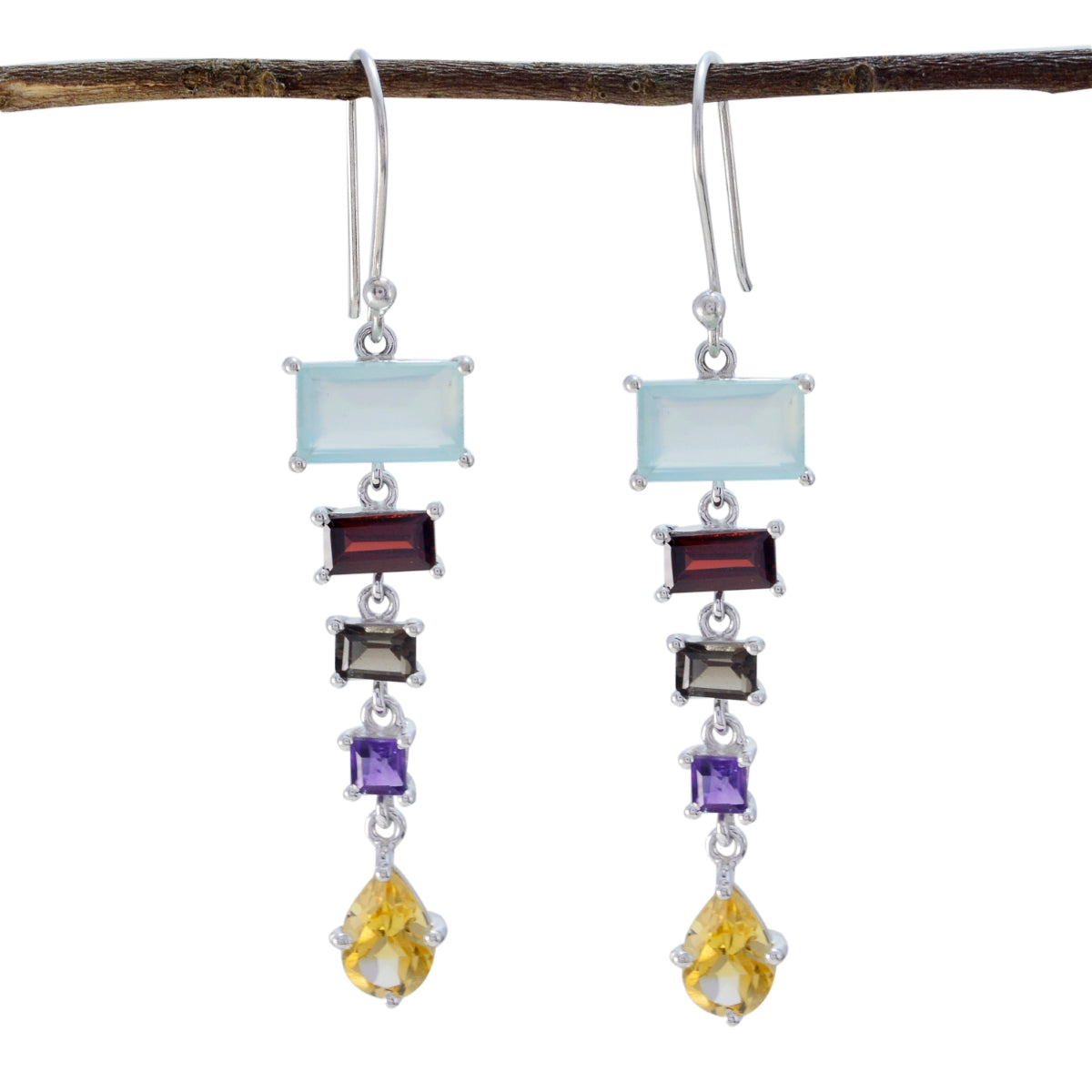 Amelia multicolor Versatile multiple Dangle Earring Multi multicolor Dangle