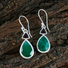 Dayana multicolor Slim Toi et Moi Dangle Earring