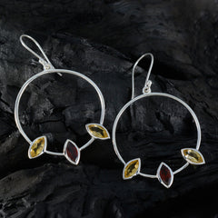 Pauline multicolor Minimal Trilogy Dangle Earring