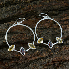 Pauline multicolor Minimal Trilogy Dangle Earring