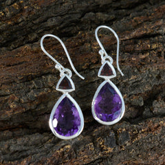 Elena multicolor Slim Toi et Moi Dangle Earring