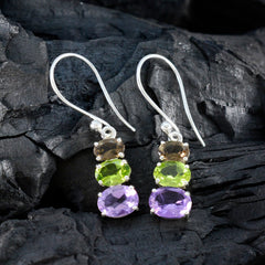 Scarlett multicolor Dainty multiple Dangle Earring