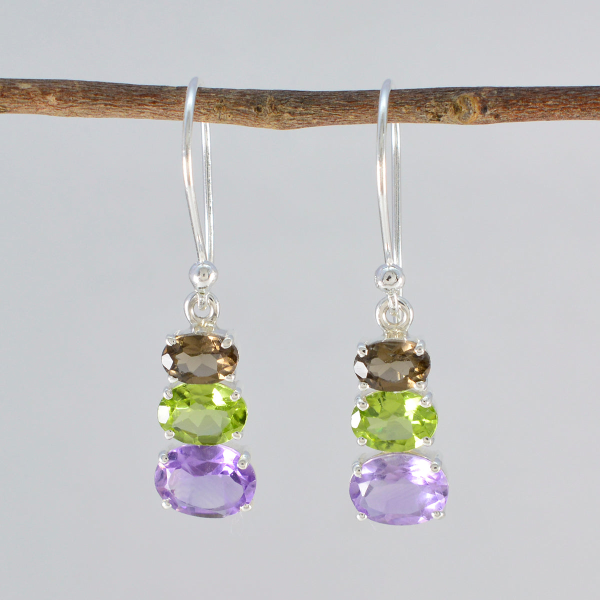 Scarlett multicolor Dainty multiple Dangle Earring