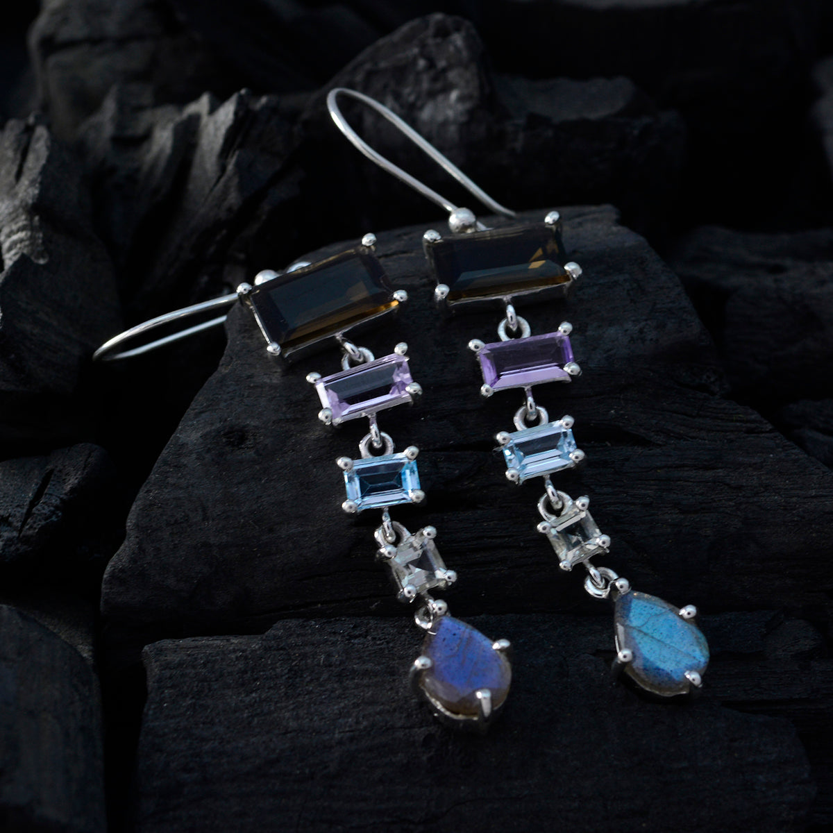 Aria multicolor Versatile multiple Dangle Earring