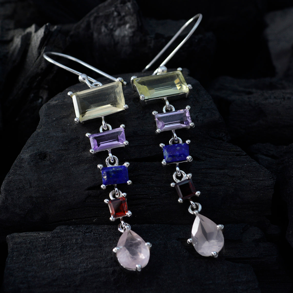 Kennedy multicolor Versatile multiple Dangle Earring