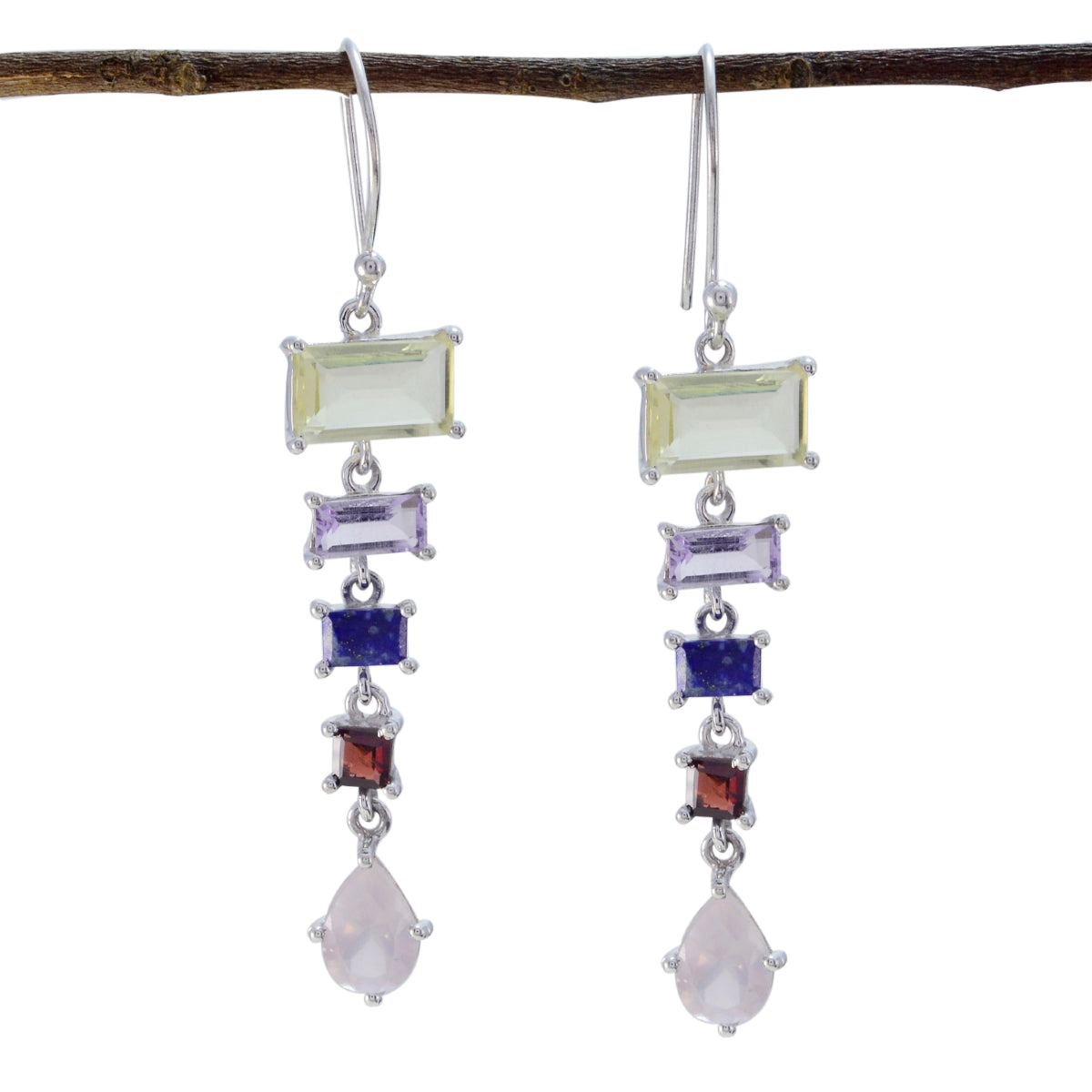 Kennedy multicolor Versatile multiple Dangle Earring Multi multicolor Dangle