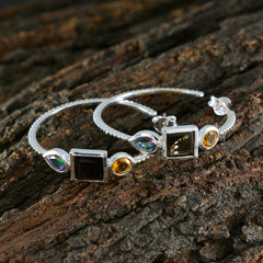 Hana multicolor Mid weight Trilogy Stud Earring