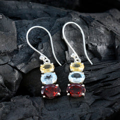Sophia multicolor Dainty multiple Dangle Earring