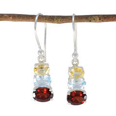Sophia multicolor Dainty multiple Dangle Earring Multi multicolor Dangle