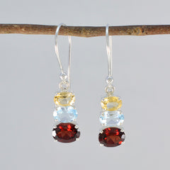 Sophia multicolor Dainty multiple Dangle Earring