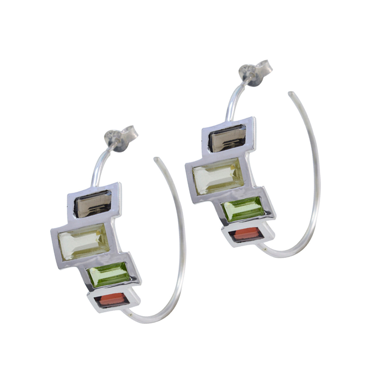 Mia multicolor Classic multiple Stud Earring