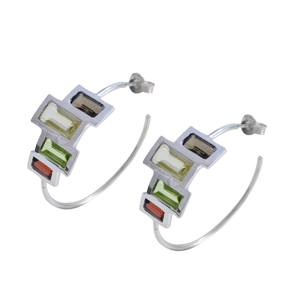 Mia multicolor Classic multiple Stud Earring