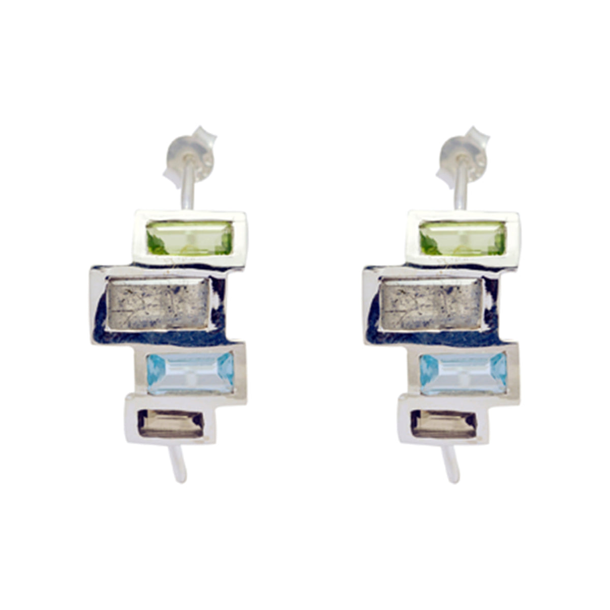 Natalie multicolor Classic multiple Stud Earring Multi multicolor Stud