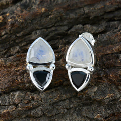 Autumn multicolor Slim Toi et Moi Stud Earring