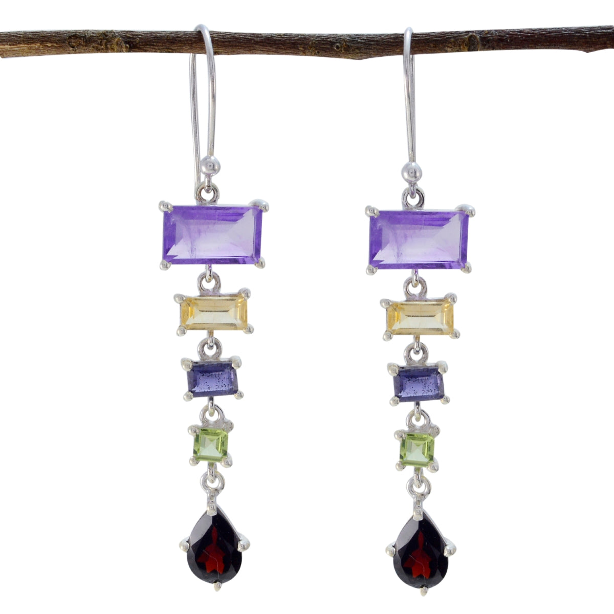 Autumn multicolor Versatile multiple Dangle Earring Multi multicolor Dangle